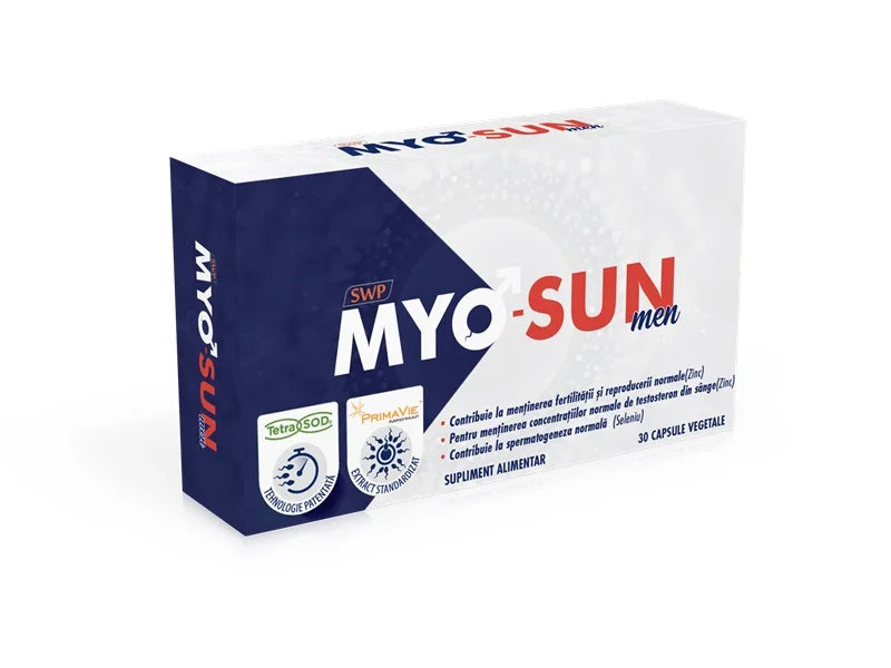 Myo-Sun Men, 30 capsule vegetale-SUNM.00302