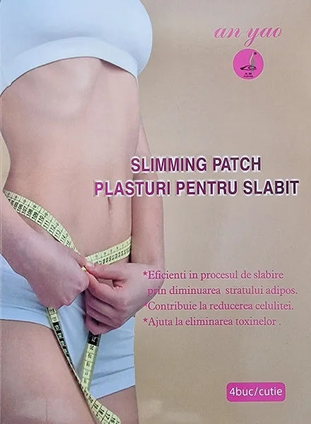 Plasturi pentru Slabit, 7.5 cm x 7.5 cm, 4 bucati-NATD.00104