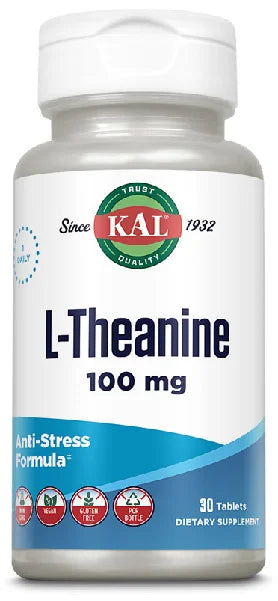 L-Theanine 100 mg, 30 comprimate-SECO.00195