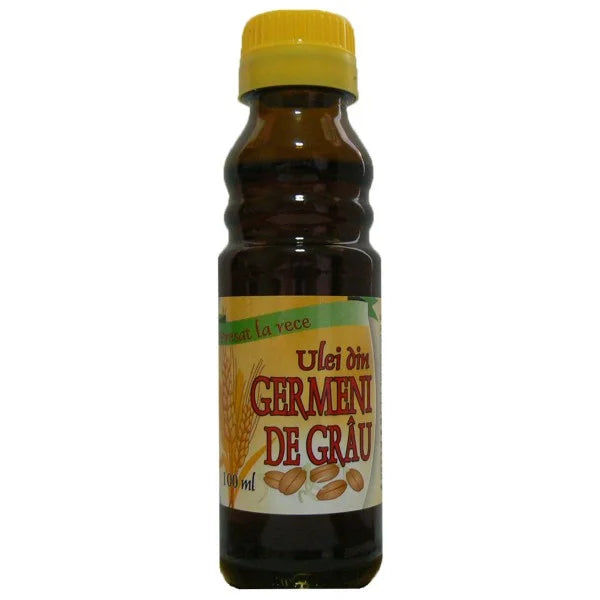 Ulei din Germeni de Grau Presat la Rece, 100 ml (Uz Intern)-HERB.00538