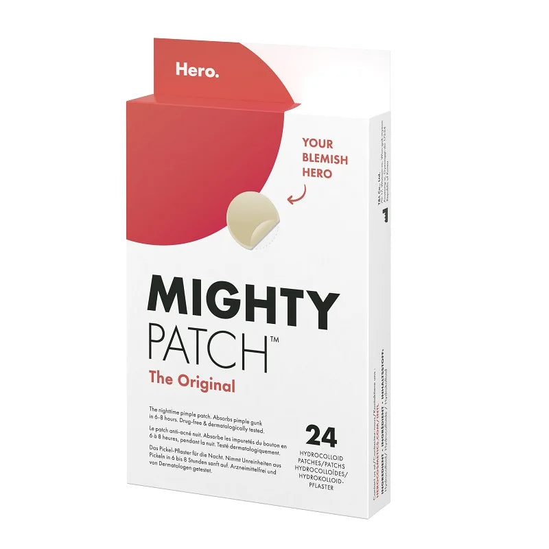 Plasturi Hidrocoloidali Acnee Mighty Original, 24 buc-HERO.00002