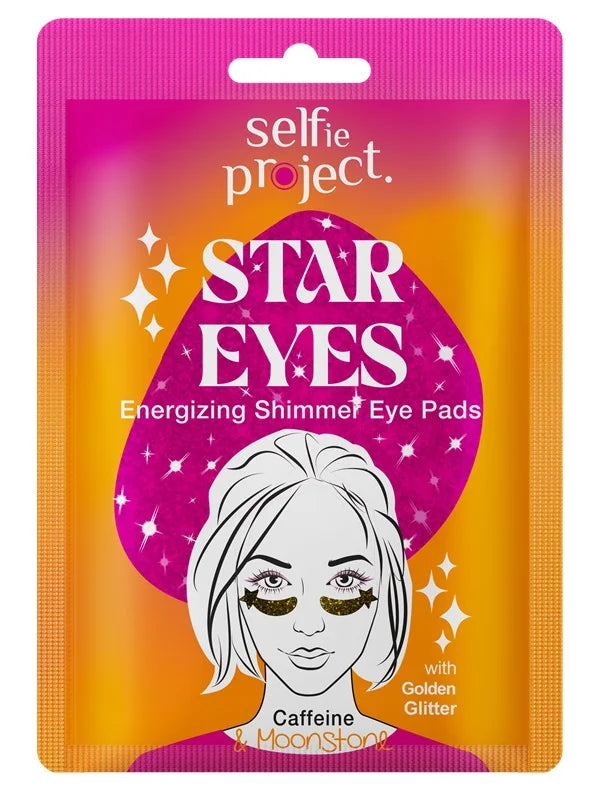 Plasturi energizanti „Star Eyes” cu sclipici, 2 bucati-SELF.00002