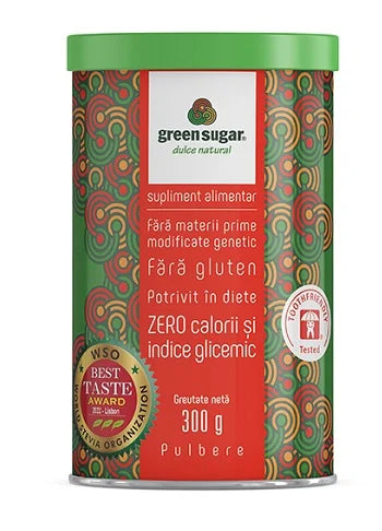 Green Sugar pulbere (cutie metalica), 300 gr-REME.00392