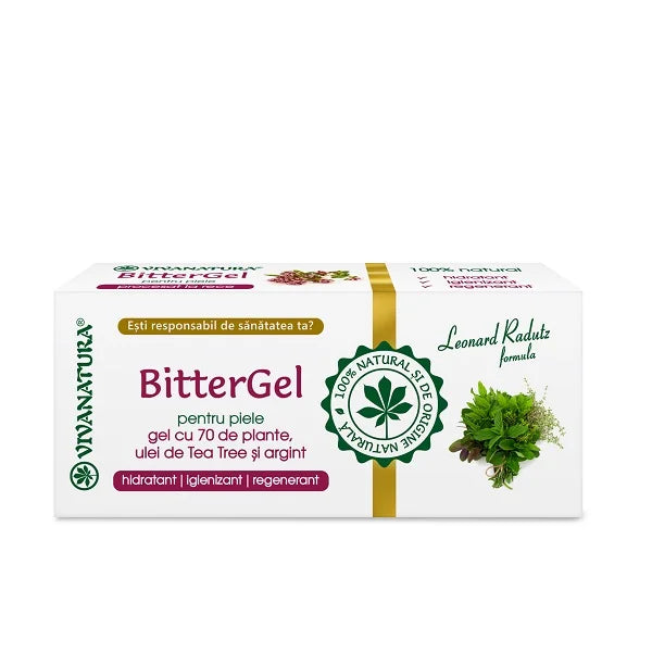 Bitter Gel pentru piele, 70 plante, 20 ml-VIVA.00091