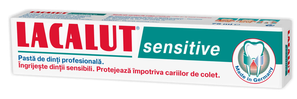 Lacalut Sensitive, Pasta de Dinti, 75 ml-LACA.00006