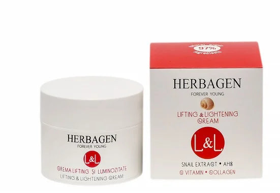 Crema Lifting & Luminozitate cu Extract din Melc, 50 ml-HERB.01032