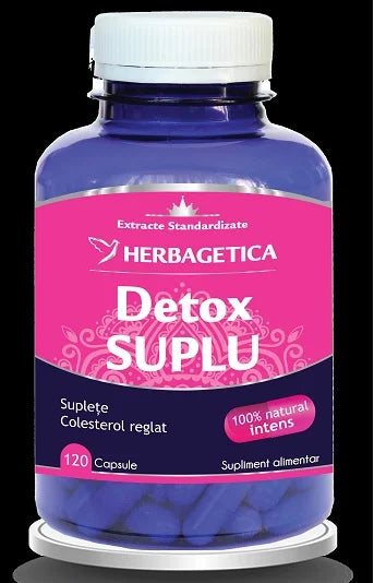 Detox Suplu, 120 cps-HERB.00839