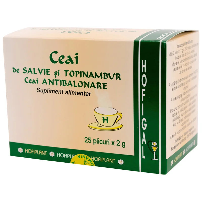 Antibalonare (Salvie si Topinambur), 2 g x 25 doze-HOFI.00246