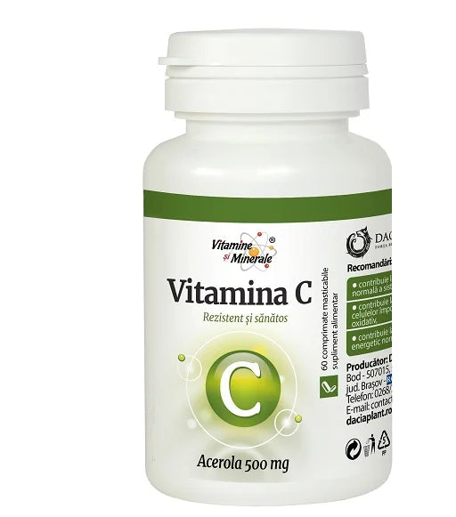 Vitamina C 60cpr masticabile-DACP.00775