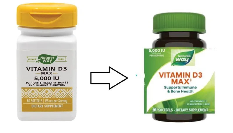 Vitamin D3 Max 5000 UI, 60 capsule moi-SECO.00460