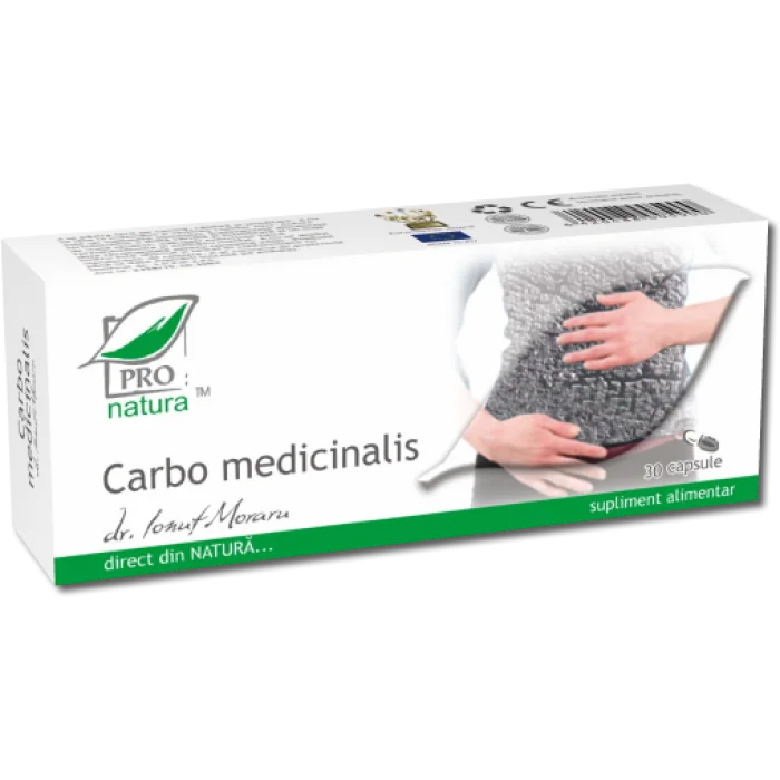 Carbo Medicinalis, 30 capsules-MEDI.00776
