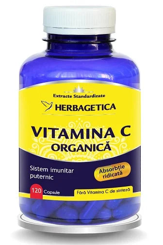 Vitamina C Organica, 120 cps-HERB.00932