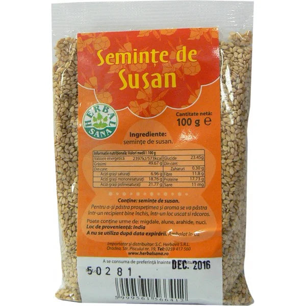 Seminte de Susan, 100 g-HERB.00716
