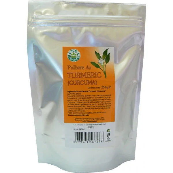 Turmeric (Curcuma) Pulbere, 250 g-HERB.00888