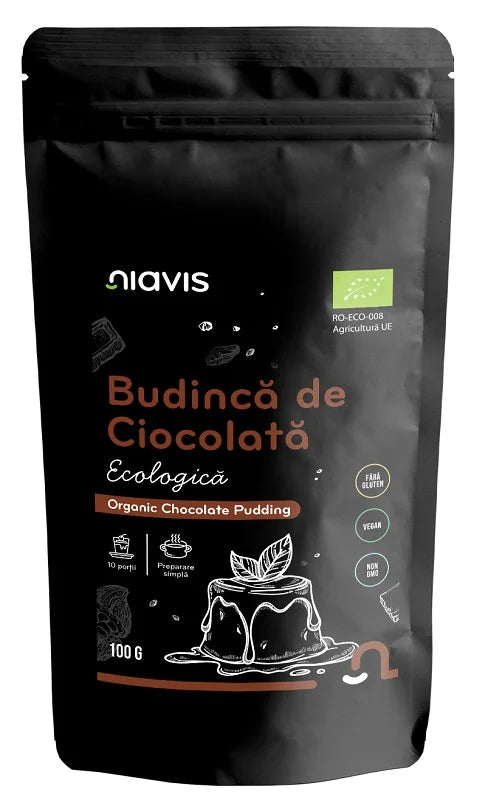 Budinca de Ciocolata Fara Gluten Bio, 100 g-NIAV.00152