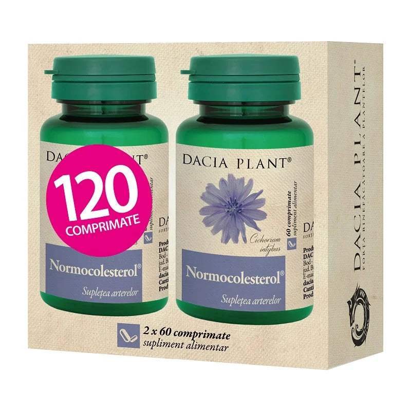 Normocolesterol 120cpr (2*60cpr pachet)-DACP.00544