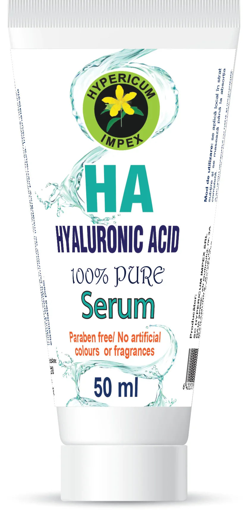 Hyaluronic HA Acid, 50 ml (Uz extern)-HYPE.00338