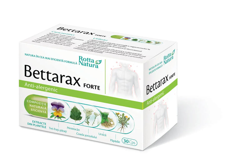 Bettarax Forte anti-alergenic, 30 cps-ROTT.00164