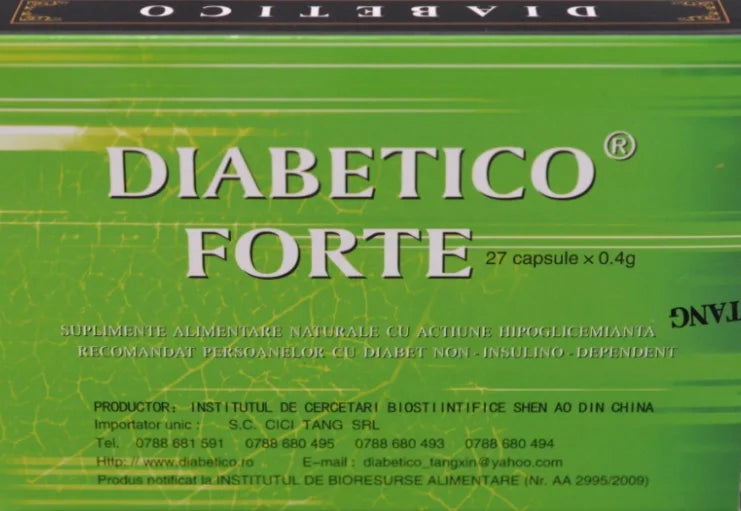 Diabetico Forte, 27 capsule-CHNA.00007