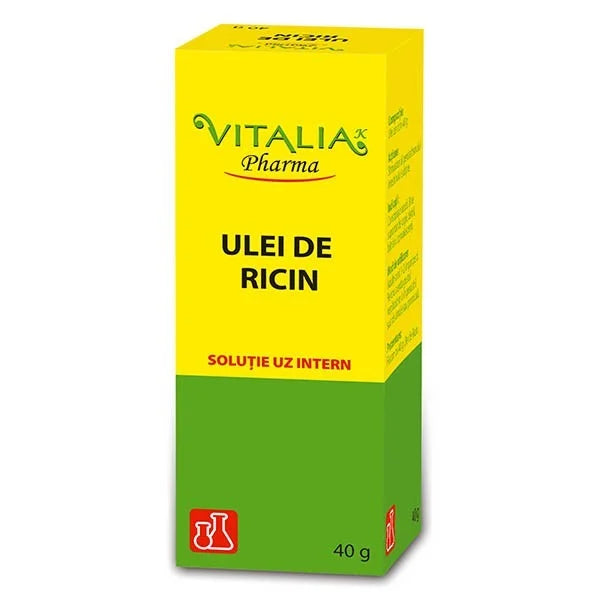 Ulei de ricin, 40 gr-VITA.00088