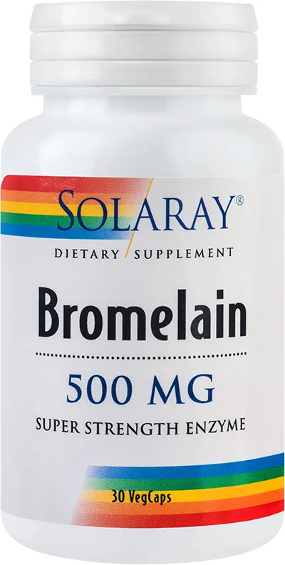 Bromelain 500 mg, 30 capsule vegetale-SECO.00360