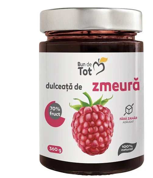 Dulceata de zmeura fara zahar 360gr-DACP.00722