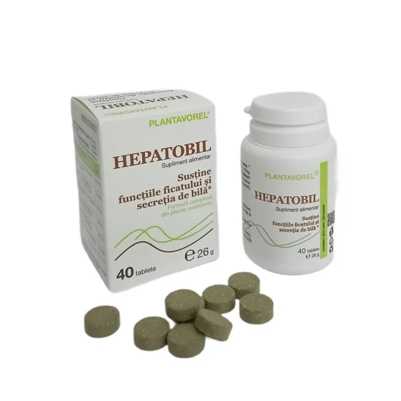 Hepatobil, 40 comprimate-PLAV.00014