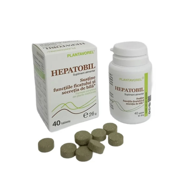 Hepatobil, 40 comprimate-PLAV.00014