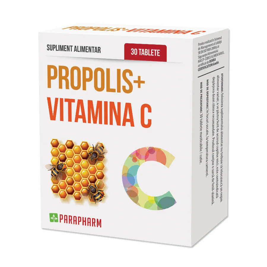 Propolis + Vitamina C, 30 cps-QUAN.00059