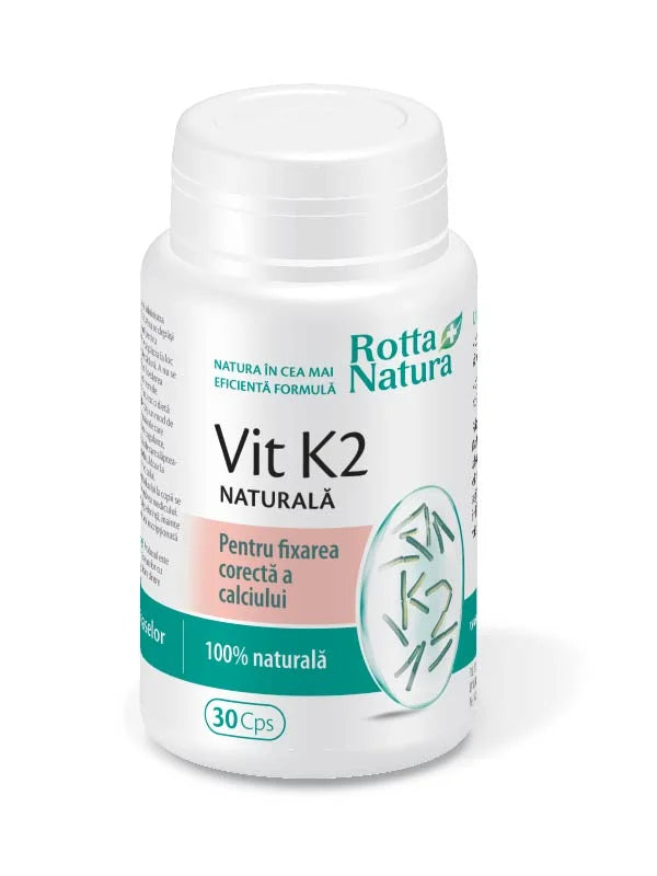 Vitamina K2 naturala, 30 cps-ROTT.00184
