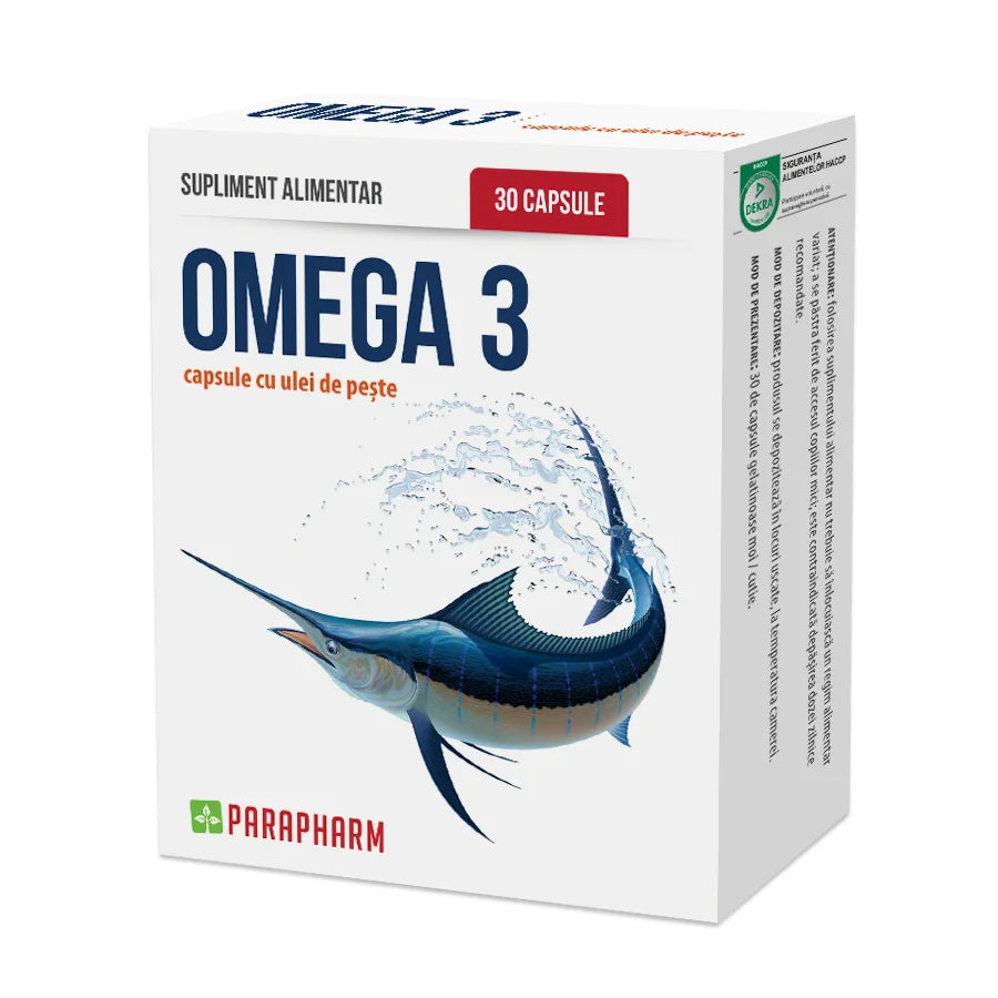 Omega 3 (ulei peste), 30 cps-QUAN.00051