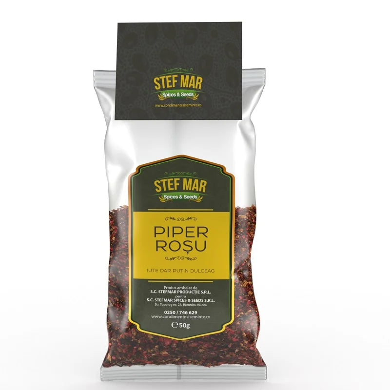 Piper rosu (maruntit), 50 gr-STMR.00244