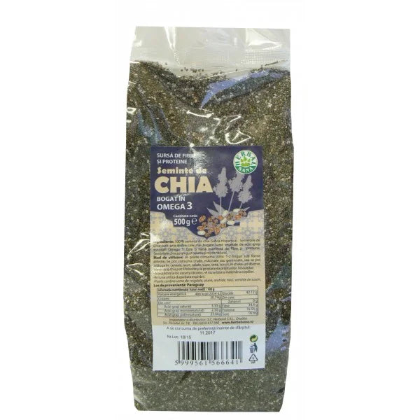 Seminte de Chia, 500 g-HERB.00900