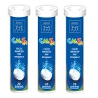 Calciu + Magneziu + Zinc + Vitamina C, 20 comprimate efervescente-ZDRO.00031