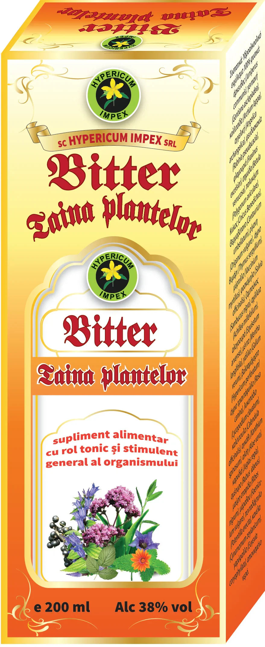 Bitter Taina Plantelor, 200 ml-HYPE.00040