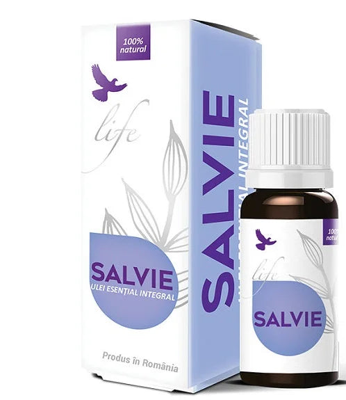 Ulei esential integral de salvie, 10 mililitri-BION.00043