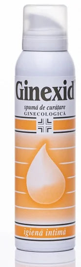 Ginexid Spuma Curatare Vaginala, 150 ml-NAPH.00009