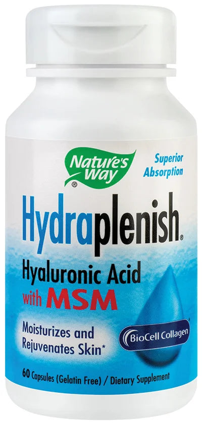 Hydraplenish Plus MSM, 60 capsule vegetale-SECO.00159