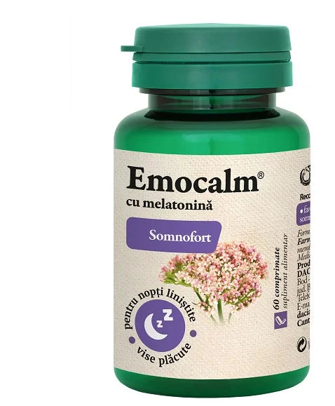 Emocalm cu melatonina 60cpr-DACP.00782