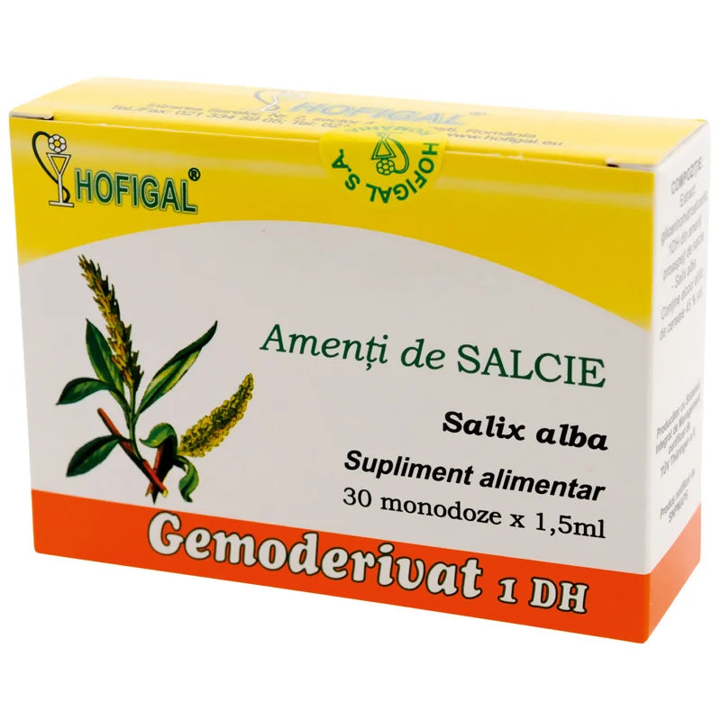 Gemoderivat Amenti Salcie, 1,5 ml x 30 monodoze-HOFI.00053