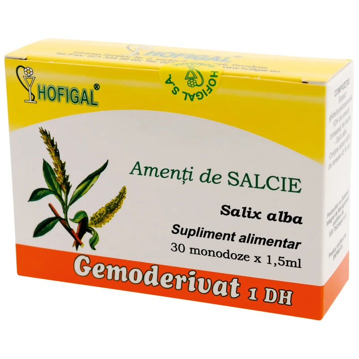 Gemoderivat Amenti Salcie, 1,5 ml x 30 monodoze-HOFI.00053