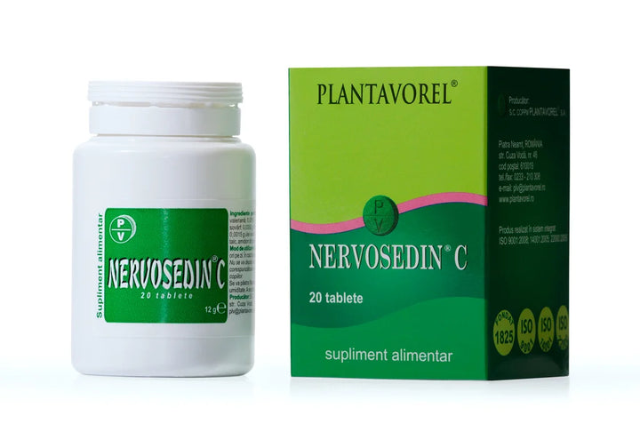 Nervosedin C, 20 comprimate-PLAV.00016