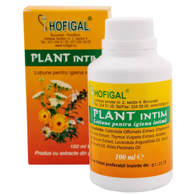 Plant Intim, Lotiune pentru Igiena Intima, 100 ml (Uz extern)-HOFI.00120