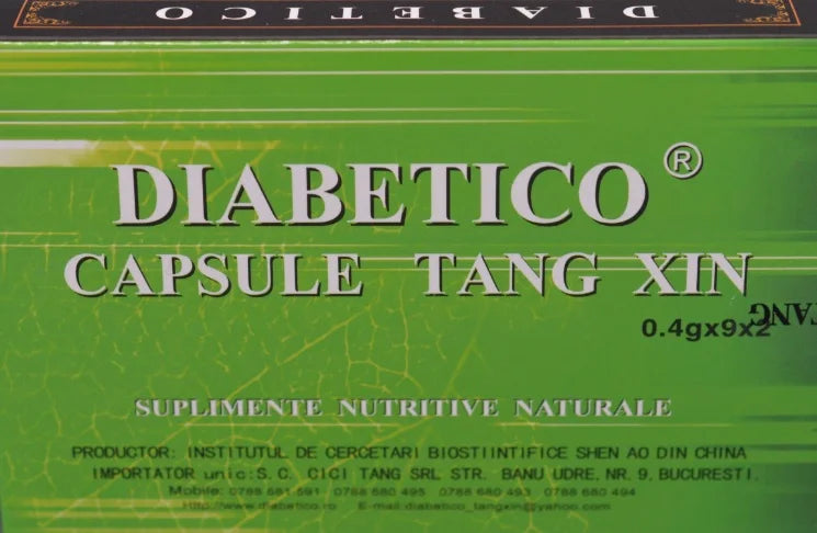 Diabetico Tang Xin, 18 capsule-CHNA.00008