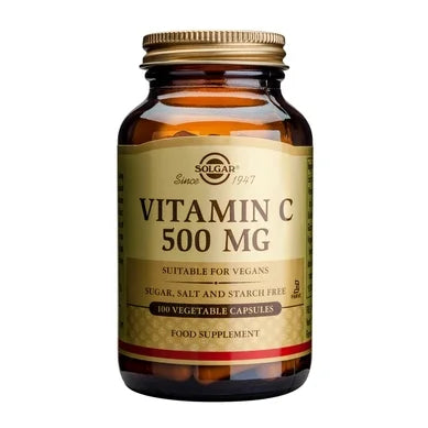 Vitamina C 500 mg, 100 capsule-SOLG.00016