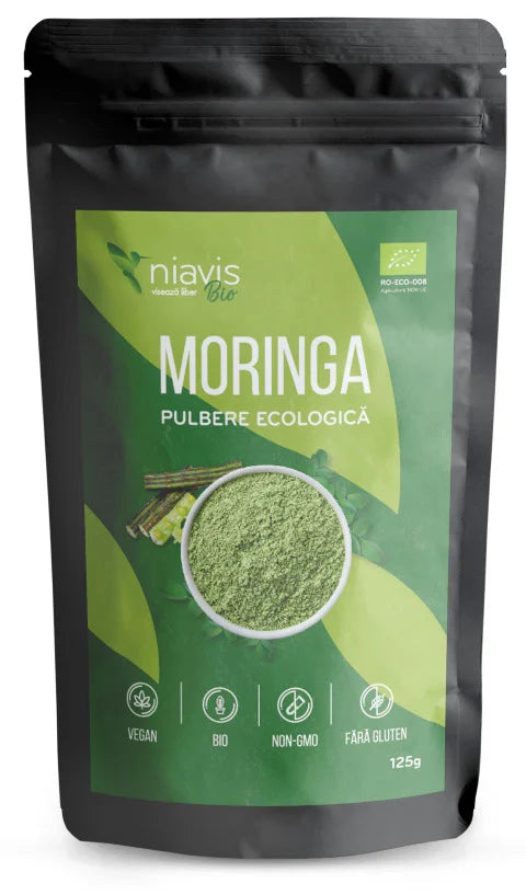 Moringa Pulbere Ecologica (Bio), 125 g-NIAV.00025