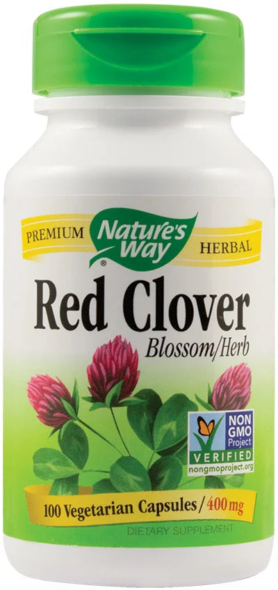 Red Clover (trifoi rosu) 400 mg, 100 capsule vegetale-SECO.00071