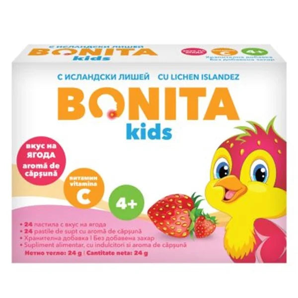 Bonita Kids, aroma de capsuni, 24 cps de supt-VDRA.00006