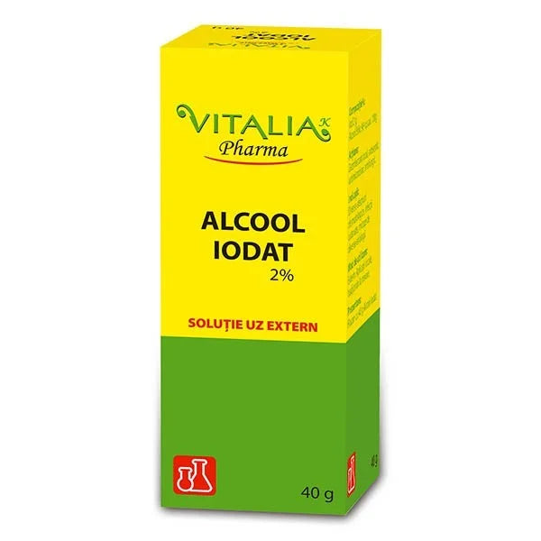 Alcool iodat 2%, 40 gr-VITA.00076