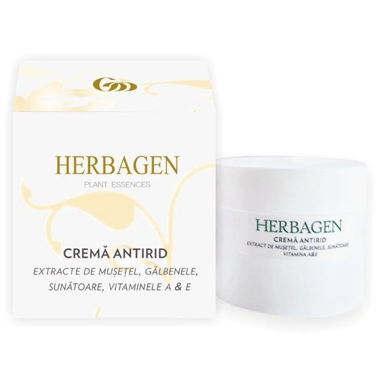 Crema Antirid cu Musetel, Galbenele & Sunatoare (Super Grasa), 100 ml-HERB.00016